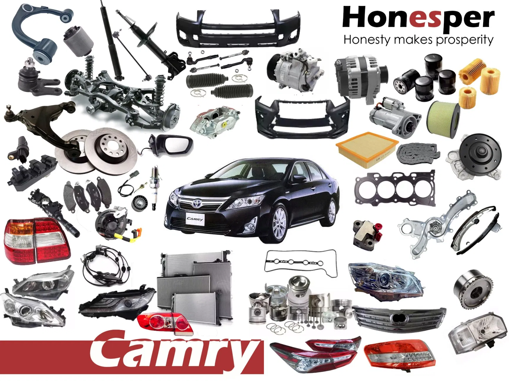 Wholesale Auto Spare Parts Car Part Body Parts Wiper Tank for Toyota Camry 18- Us Type 85315-33530