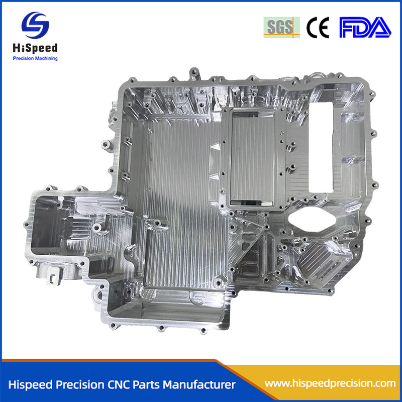 5 Axis CNC Machining Aluminum Automotive Transmission Gearbox Housing Machining Car Parts