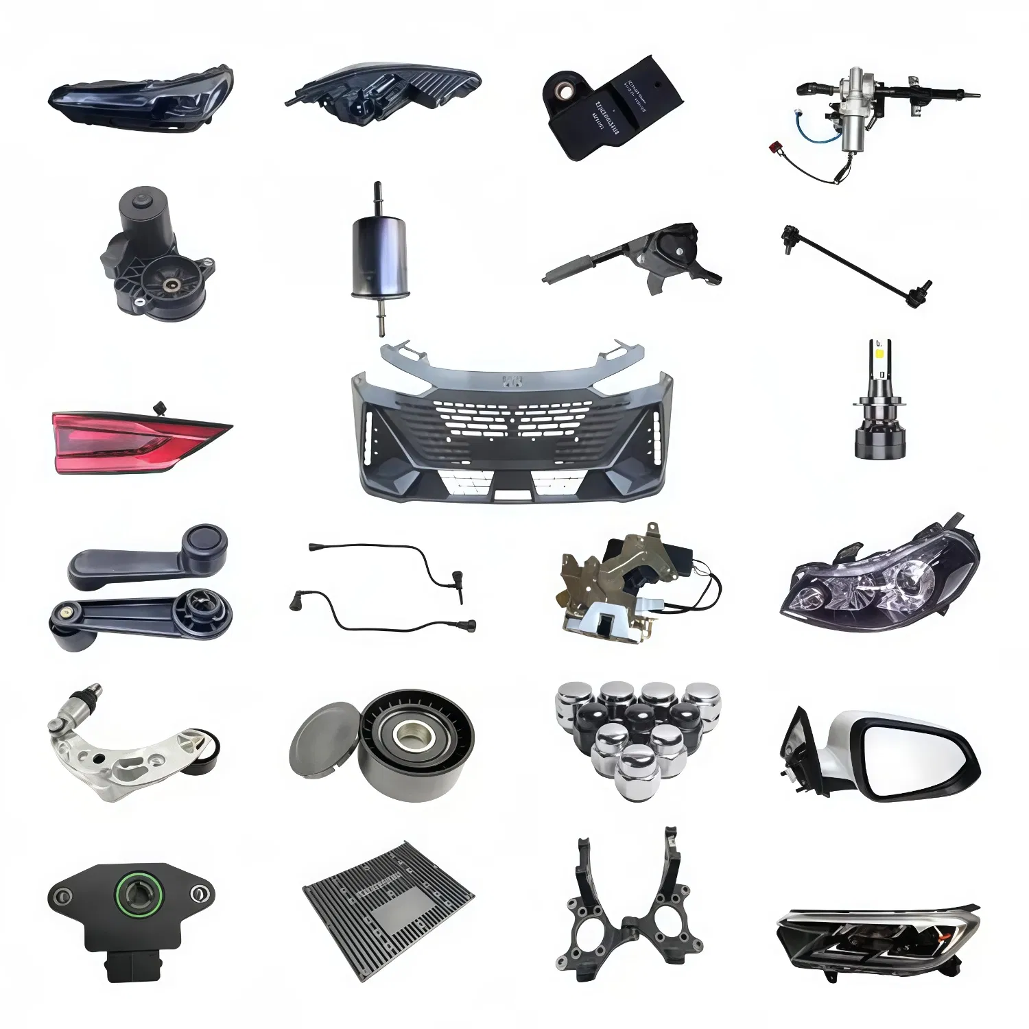 Auto Spare Parts for Chana CS75/CS95/CS55 Car Hub Filter Headlight Engine Parts