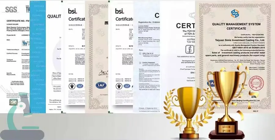 Certification Documents