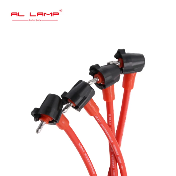 Ignition Spark Plug Wire Detail