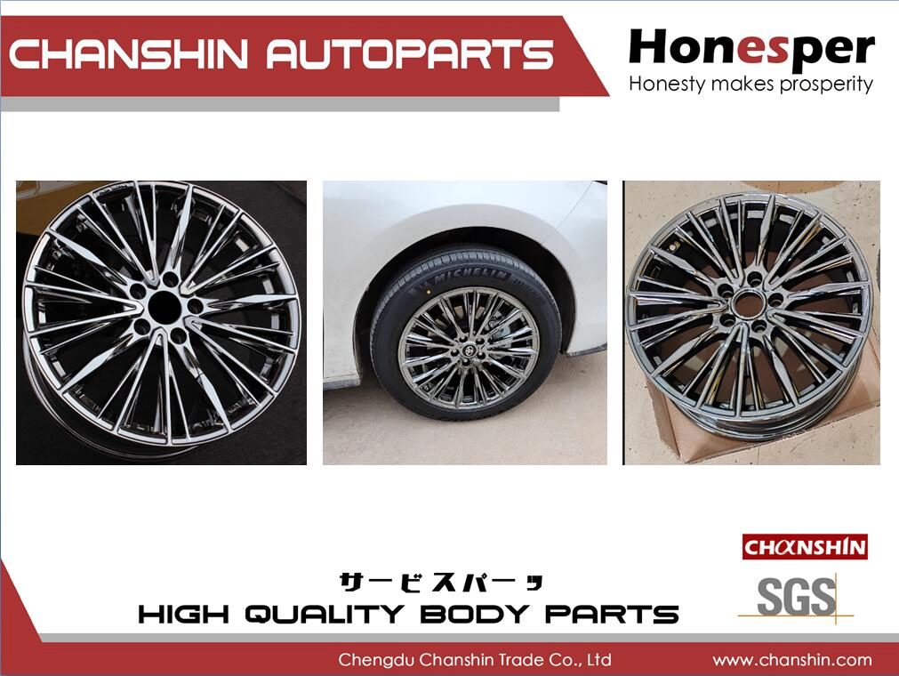 Wholesale Car Spare Parts Car Accessories Auto-Parts Body Parts Alloy Wheel Rim 18inch 18X8j for Toyota Camry 2018- 15 Spokes Grey