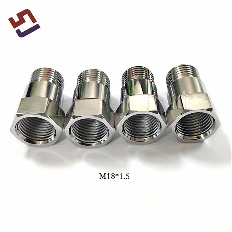 CNC Machining Parts 32mm Car Exhaust O2 Oxygen Sensor Test Pipe Extension Extender Adapter Spacer