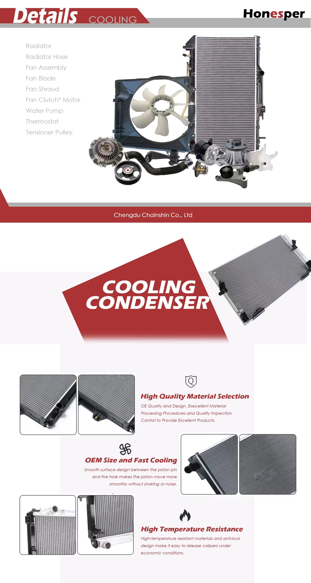 Cooling System Air Condenser View 2