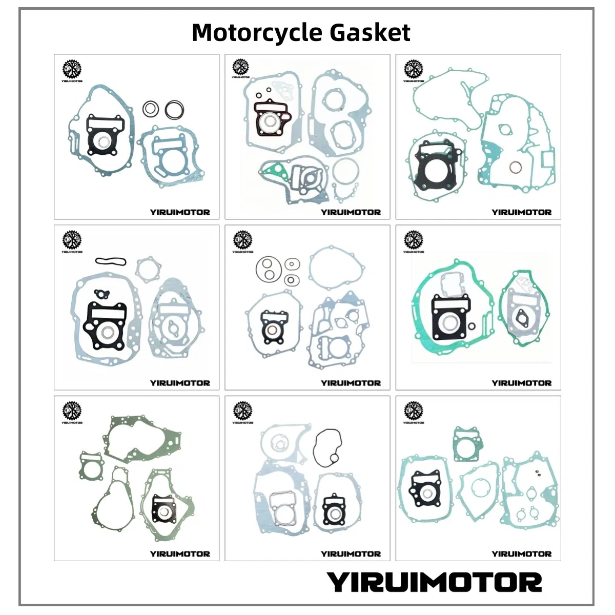 High-Performance Auto Motorcycle Spare Parts for Suzuki Ax100 and YAMAHA Ybr125