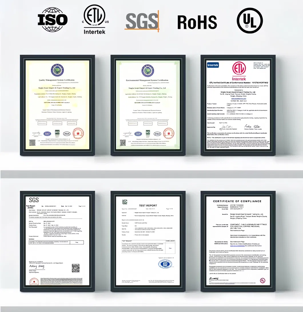 Certifications