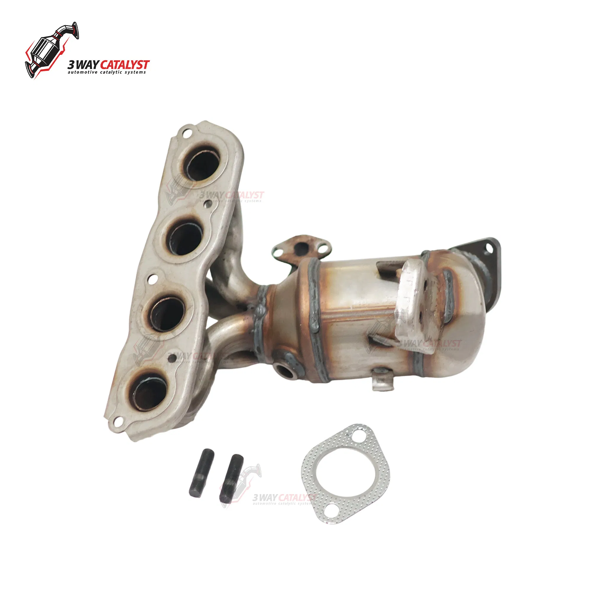 Exhaust System Car Catalyst for Hyundai 2019 Model Tucson Branch Pipe Three-Way Catalytic Converter Auto Part Hot Sale in Promotion