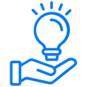 Solution formulation and feasibility study process step icon