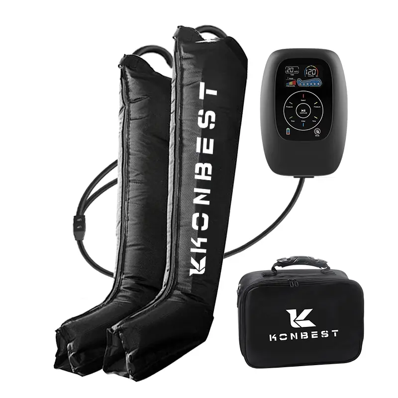 ODM 2026 New Arrival Air Compression Leg Massager Model 9690K-D– Dual Leg/One Leg Optional, Colored LCD, Detachable Motor Manufacturers, Supplier