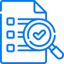 Prototype and verification process step icon