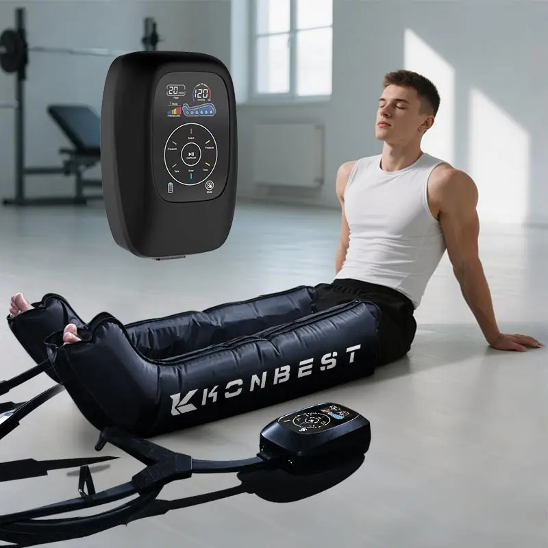 ODM 2026 New Arrival Air Compression Leg Massager Model 9690K-D– Dual Leg/One Leg Optional, Colored LCD, Detachable Motor Manufacturers, Supplier