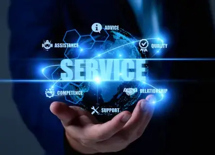 One-stop manufacturing solution service icon