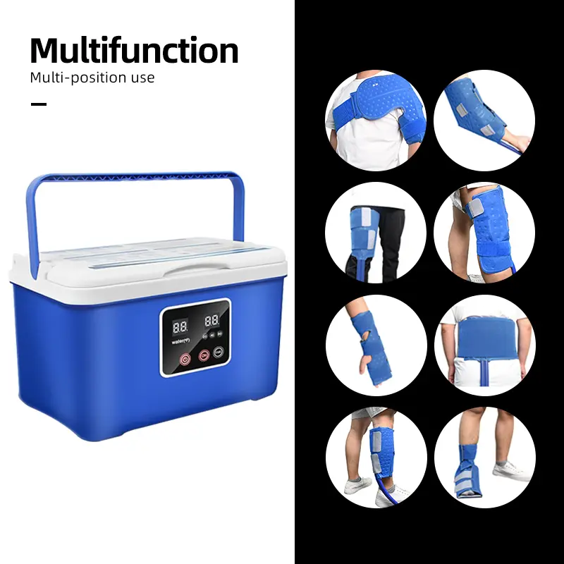 Wholesale Ice Therapy Machine with Digital Timer and Ajustable Flow Speed Cold Therapy Unit System CL05 with Shoulder Ice Pack for Pain Relief Supplier, Factory