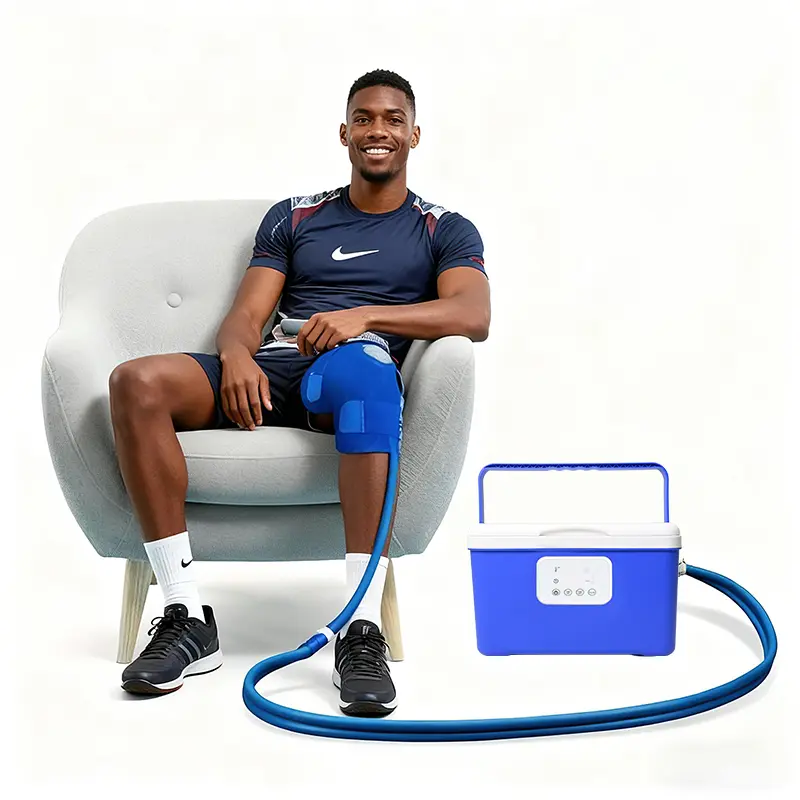 Wholesale Ice Therapy Machine with Digital Timer and Ajustable Flow Speed Cold Therapy Unit System CL05 with Shoulder Ice Pack for Pain Relief Supplier, Factory