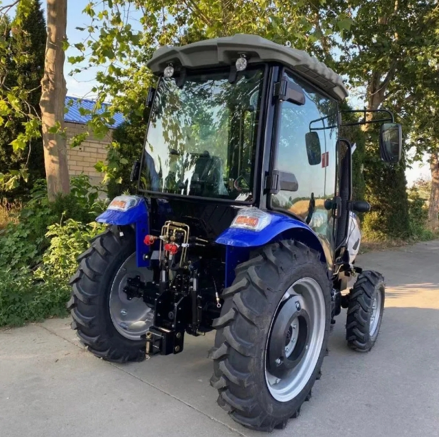 مصنع 50HP 80HP 100HP 120HP 4WD محرك كهربائي جرار عجلات جرار صغير حديقة جرار زراعي مزرعة صغيرة جرار مع كابينة