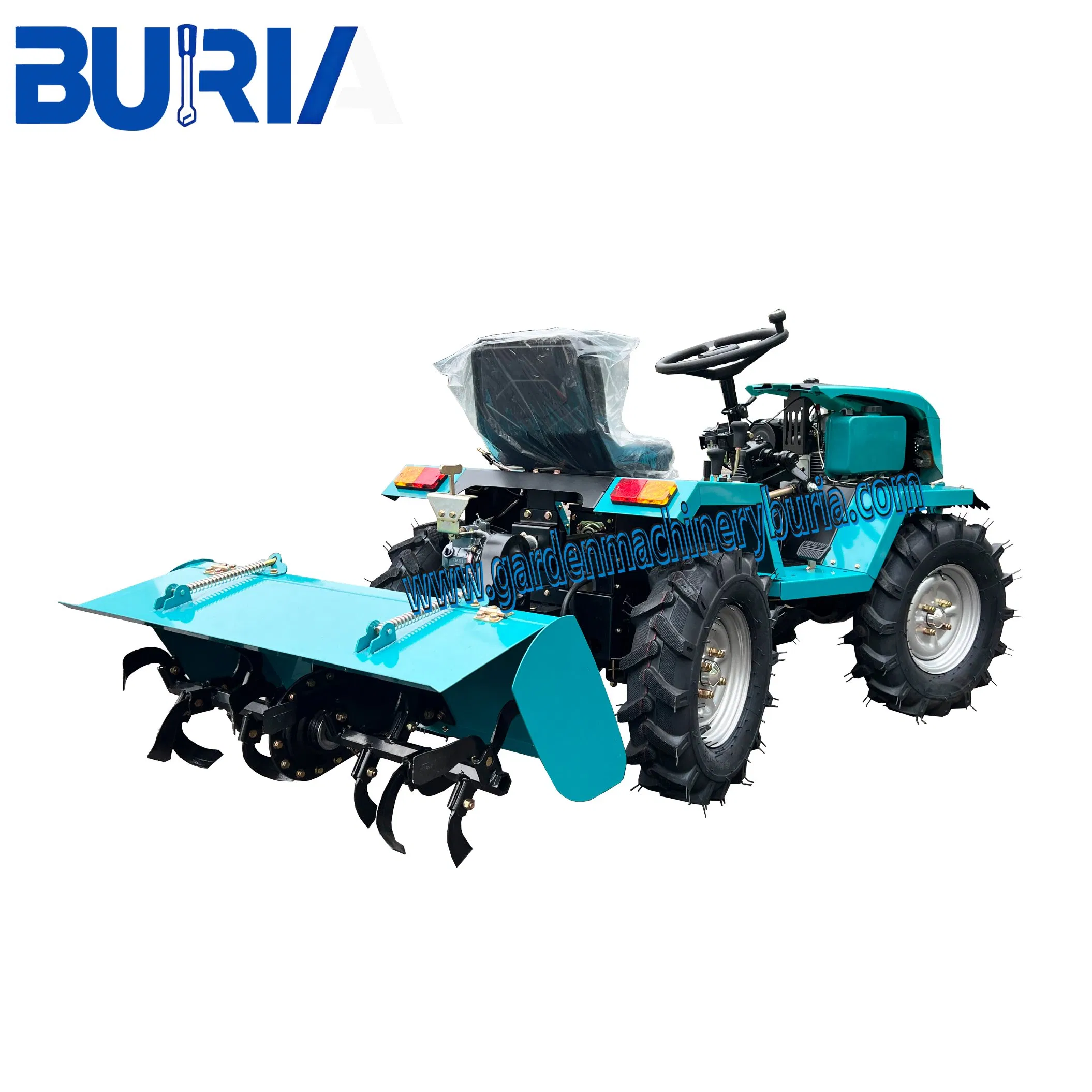 4WD آلة زراعية صغيرة مع بدء كهربائي، جرار مدمج، جرار مزرعة