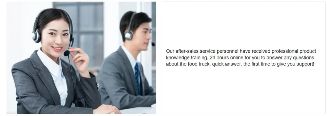 After sales service