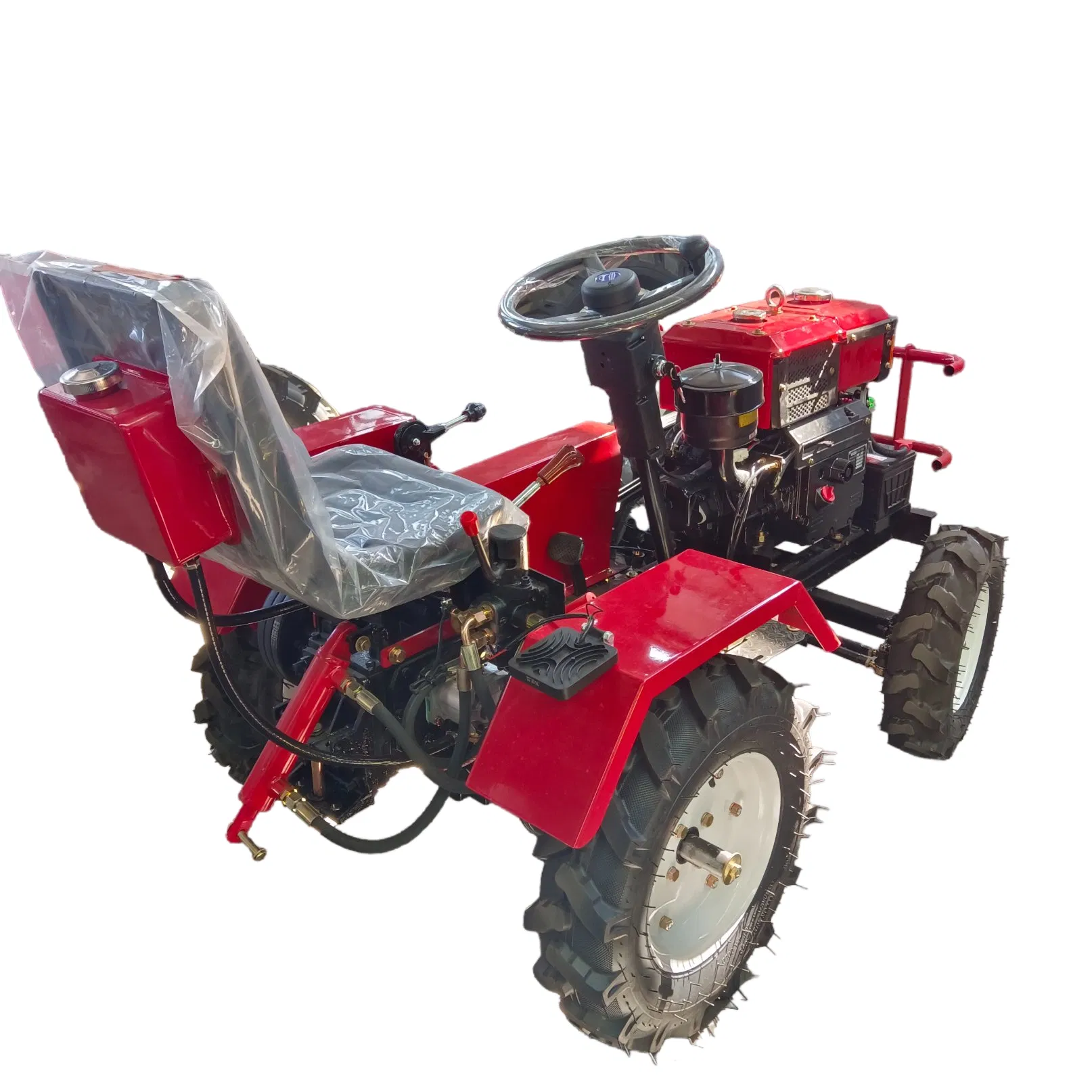 جرار صغير E-Start بمحرك 12HP 15HP لأوكرانيا روسيا
