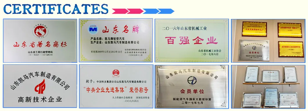 Certificates