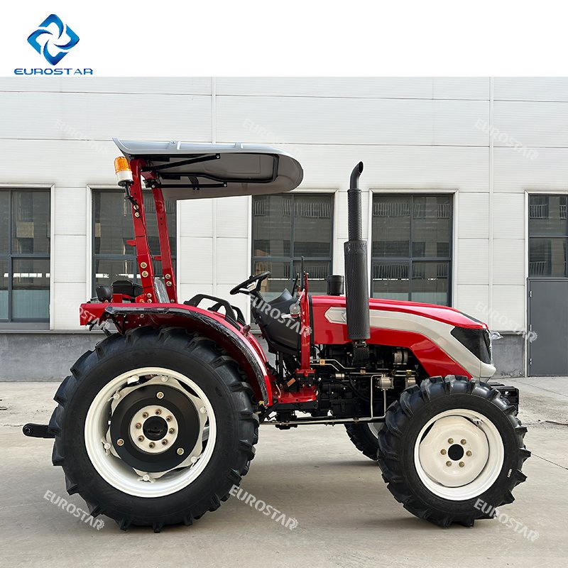 سلسلة E 50HP 4WD آلات زراعية جرار جرار صغير من الصين