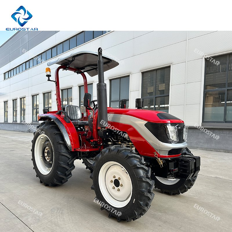 سلسلة E 50HP 4WD آلات زراعية جرار جرار صغير من الصين