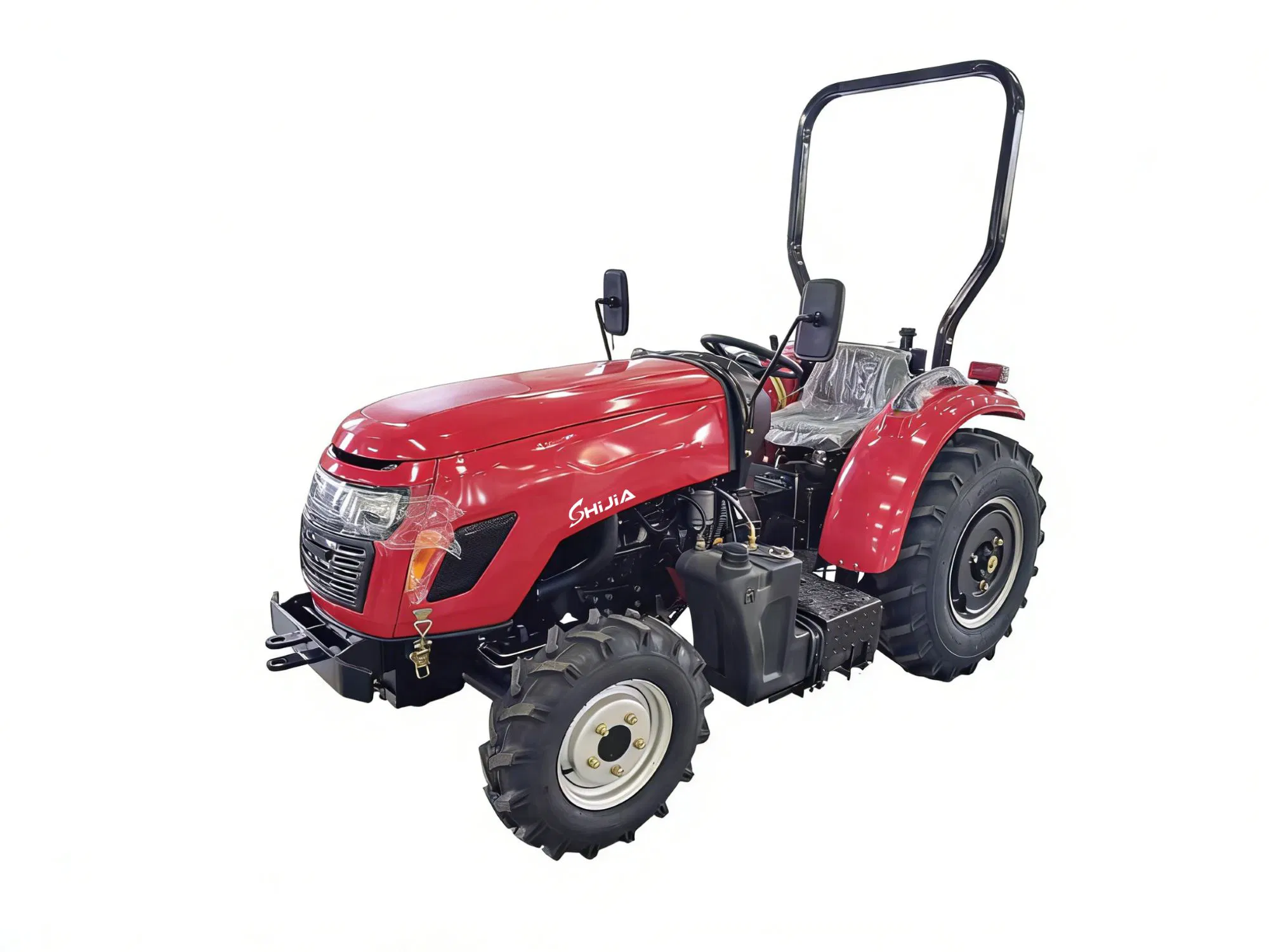 جرار حديقة 25-80HP 4WD جرار بستاني جرار صغير دفيئة بدء كهربائي