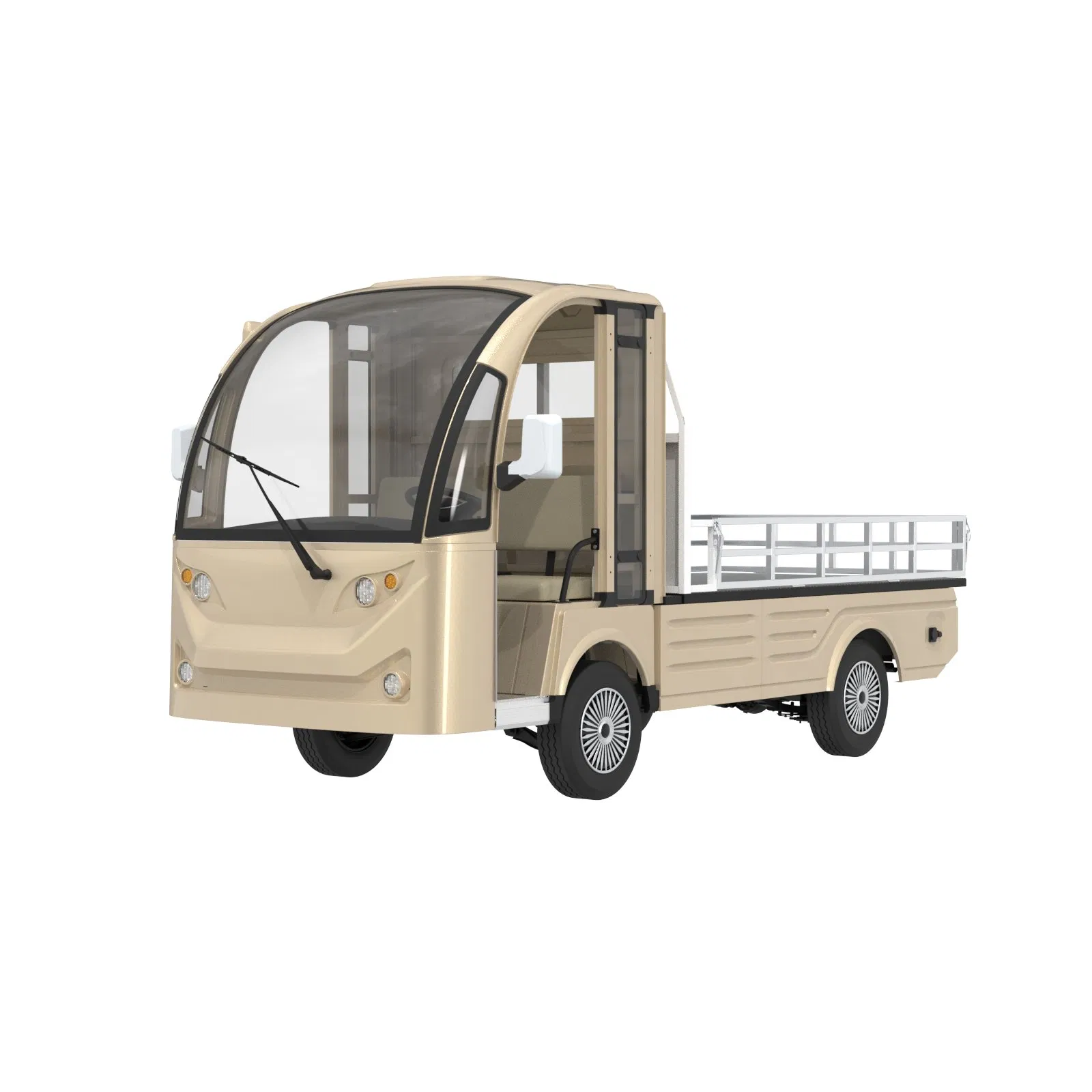 2-Seater عربة كهربائية مع سرير حمولة قصوى 1080kg استلام أمتعة المنتجع