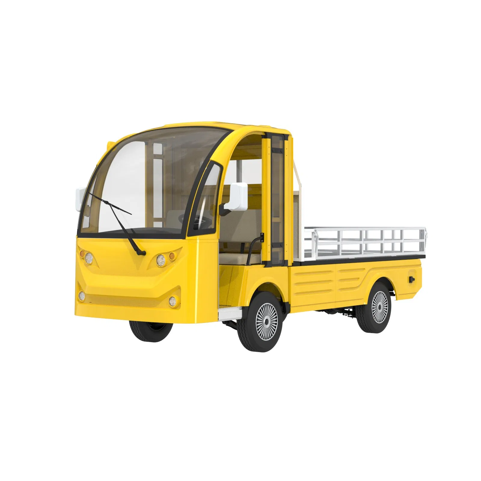 2-Seater عربة كهربائية مع سرير حمولة قصوى 1080kg استلام أمتعة المنتجع