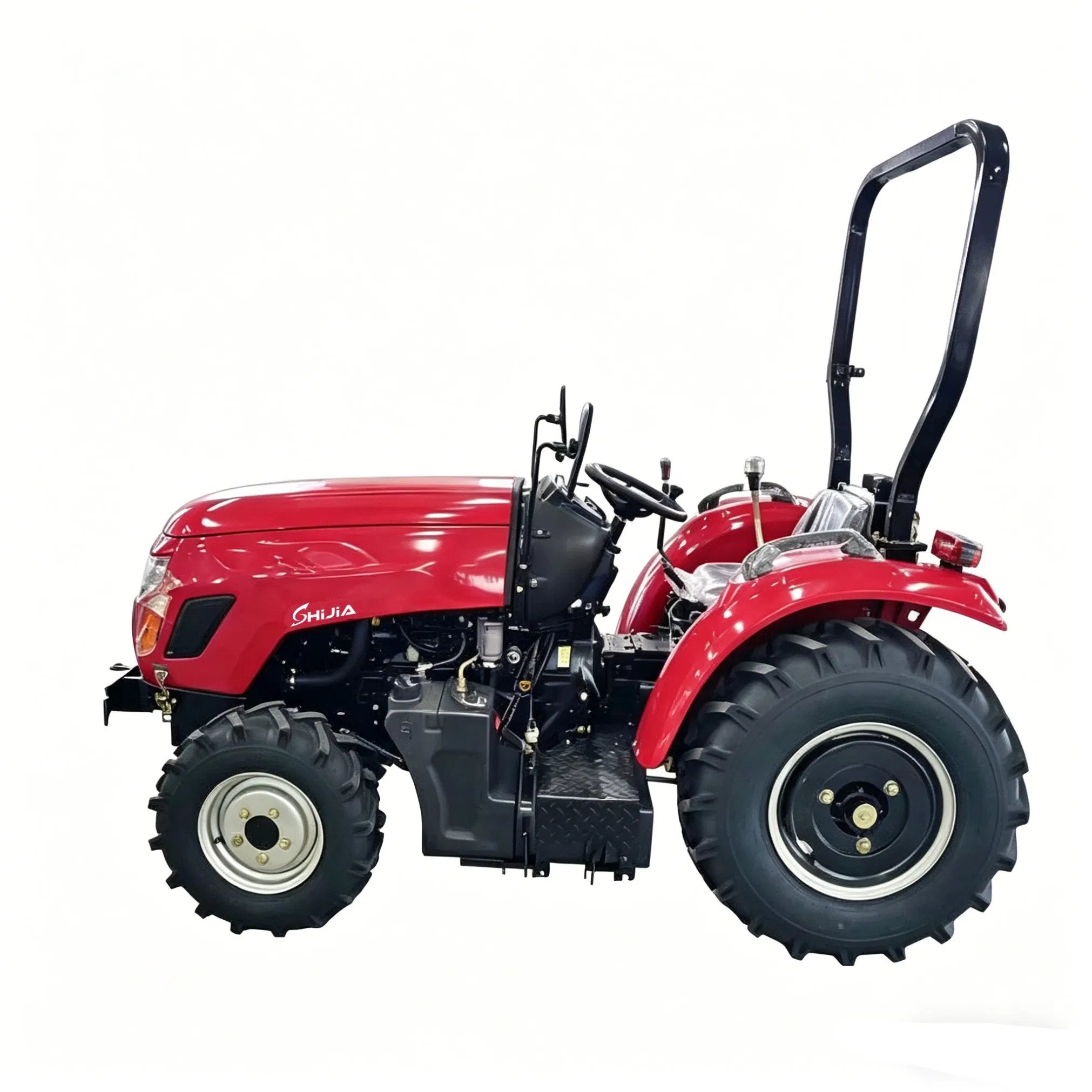 جرار حديقة 25-80HP 4WD جرار بستاني جرار صغير دفيئة بدء كهربائي