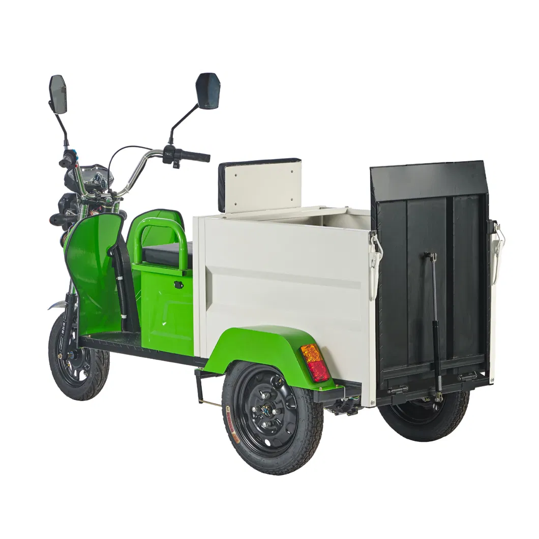 شاحنة قمامة كهربائية ثلاثية العجلات 3-Wheel