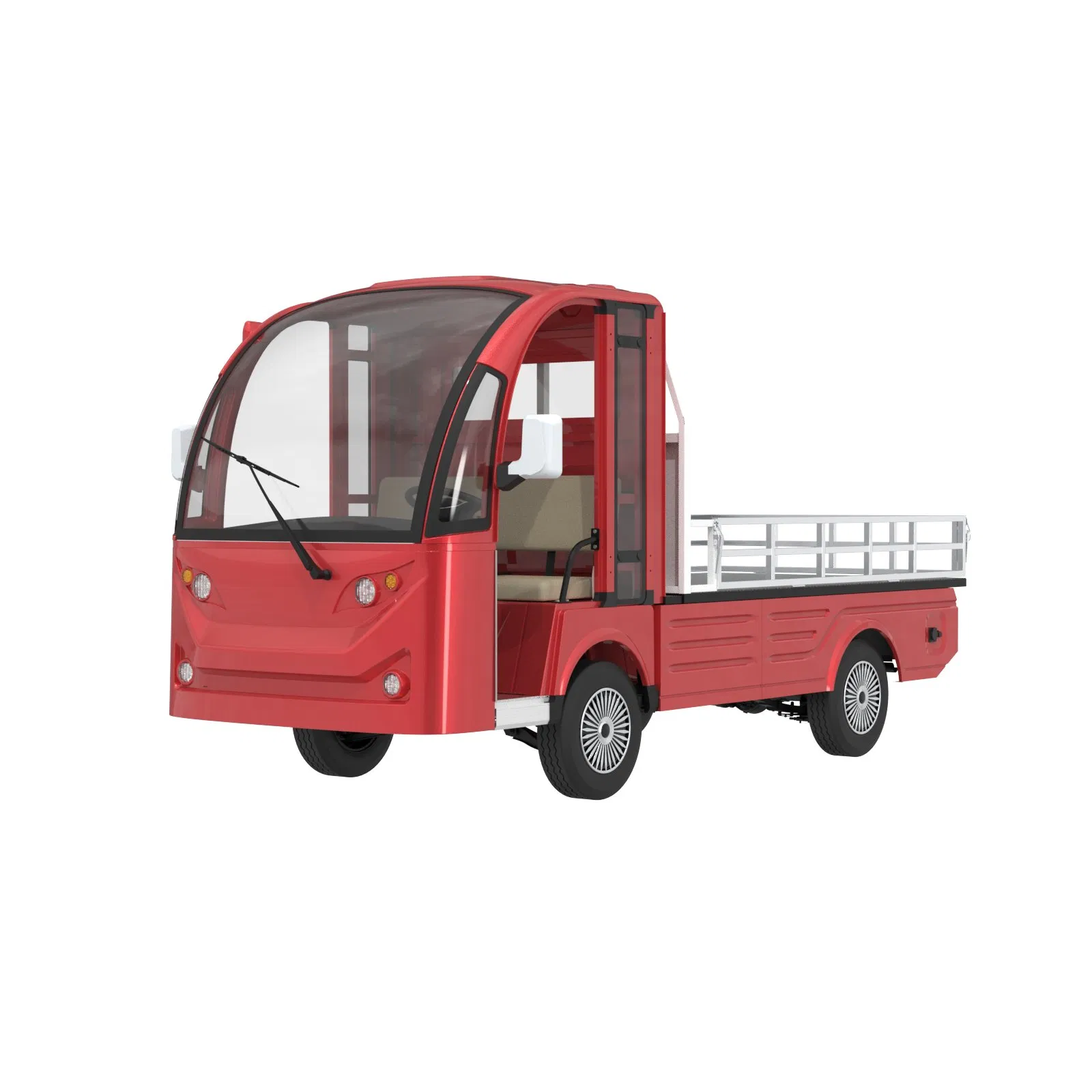 2-Seater عربة كهربائية مع سرير حمولة قصوى 1080kg استلام أمتعة المنتجع