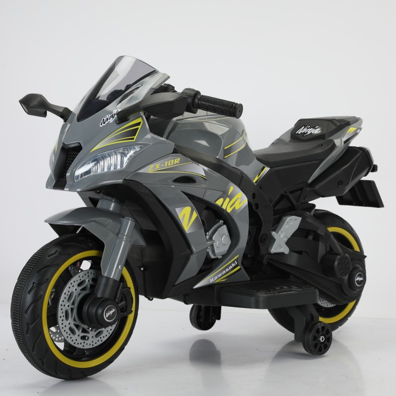 دراجات نارية كهربائية ذات عجلتين مع بطارية مساعدة Wheels/12V4.5 سيارات أطفال ذاتية القيادة