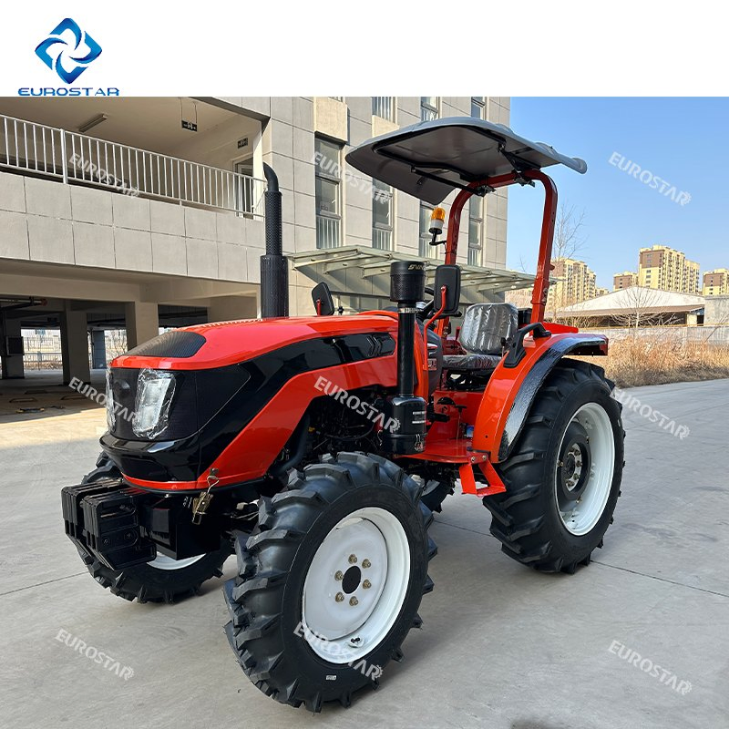 سلسلة E 50HP 4WD آلات زراعية جرار جرار صغير من الصين