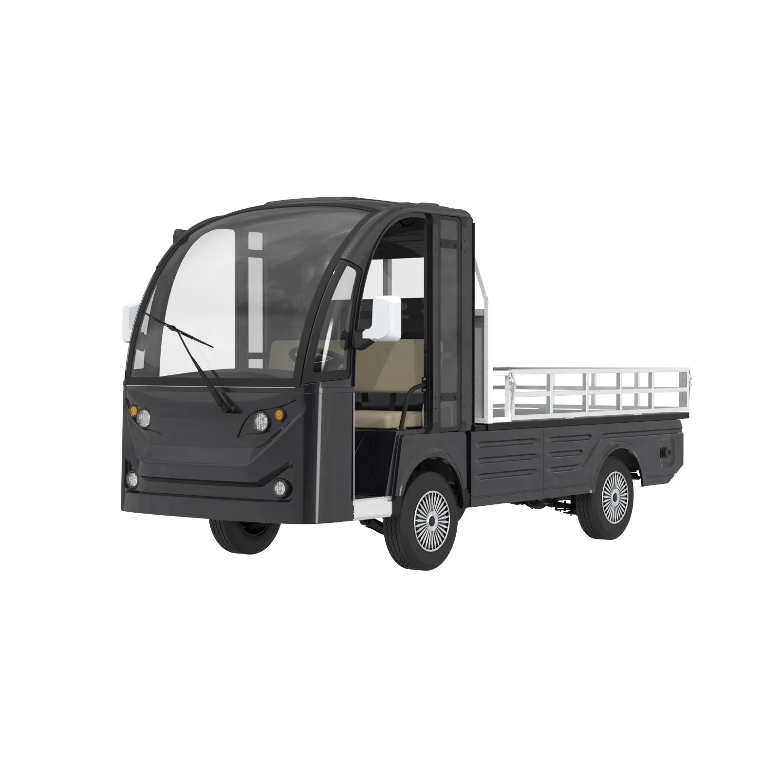 2-Seater عربة كهربائية مع سرير حمولة قصوى 1080kg استلام أمتعة المنتجع