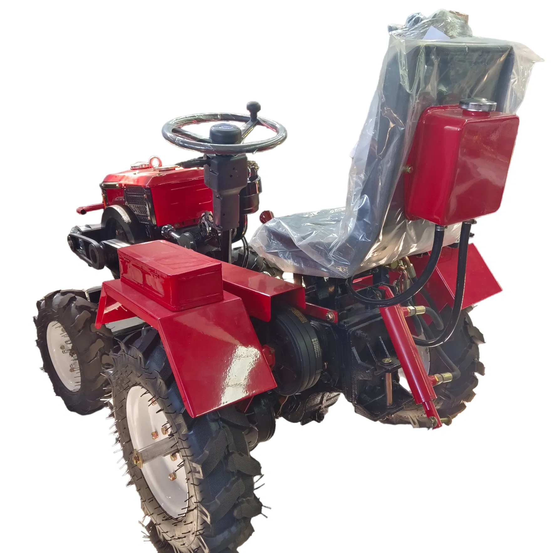 جرار صغير E-Start بمحرك 12HP 15HP لأوكرانيا روسيا