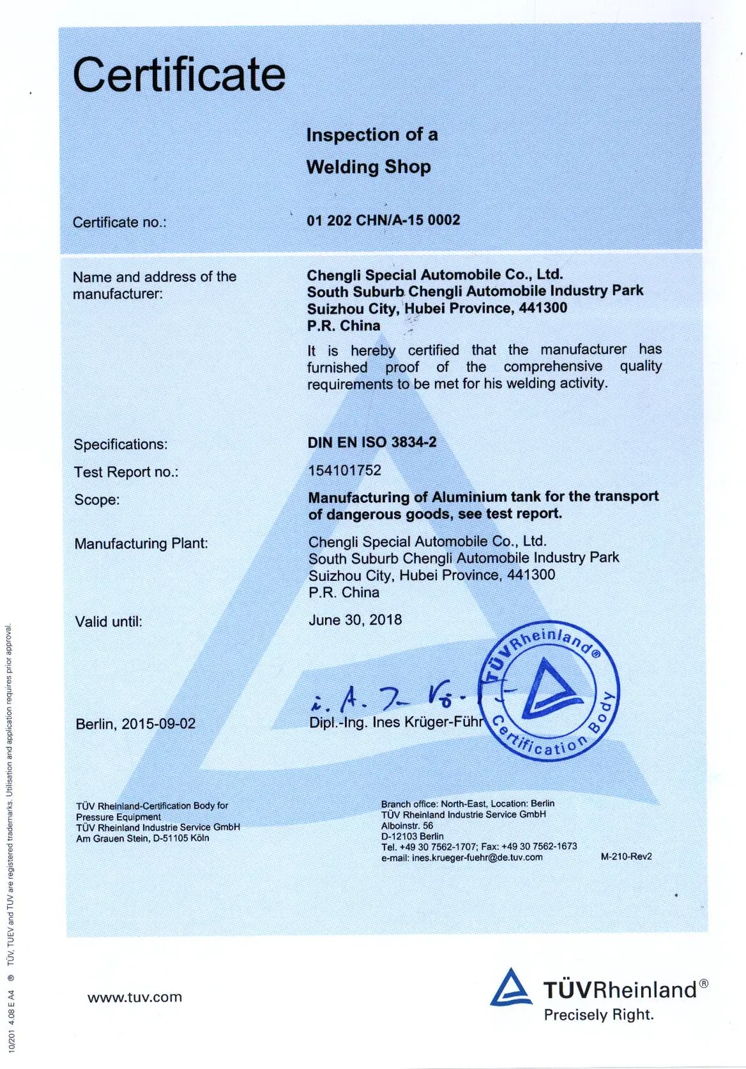Certificate 4