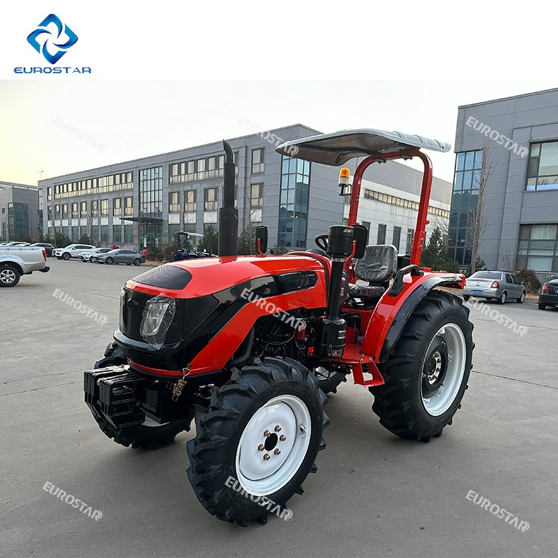 سلسلة E 50HP 4WD آلات زراعية جرار جرار صغير من الصين