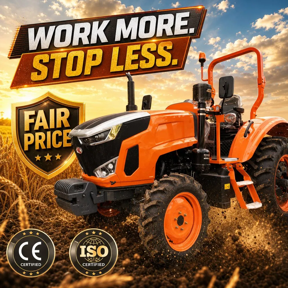 سعر المصنع 50HP جرار زراعي عالي الأداء مع مظلة شمسية (CE/ISO/E-MARK)