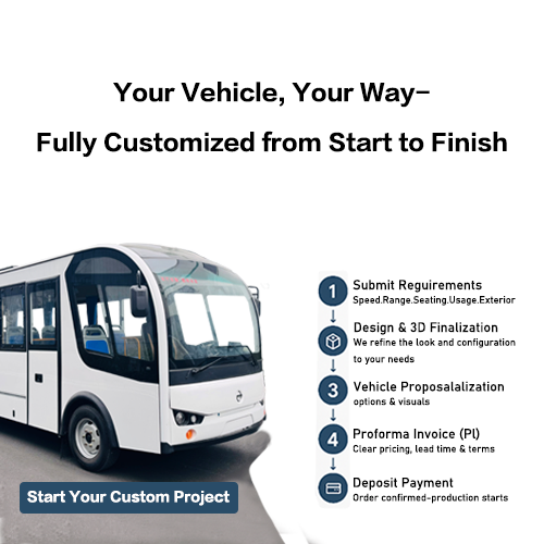 داود 30-Seater حافلة كهربائية مخصصة للنقل في المصانع والحدائق الصناعية