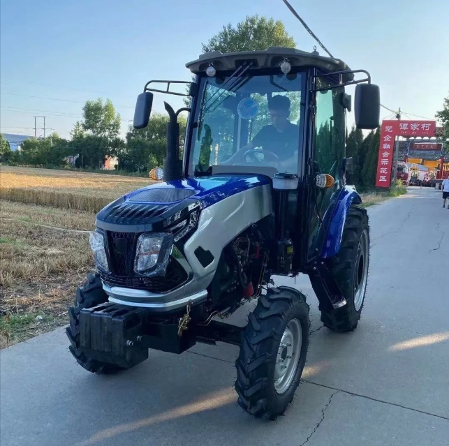 مصنع 50HP 80HP 100HP 120HP 4WD محرك كهربائي جرار عجلات جرار صغير حديقة جرار زراعي مزرعة صغيرة جرار مع كابينة