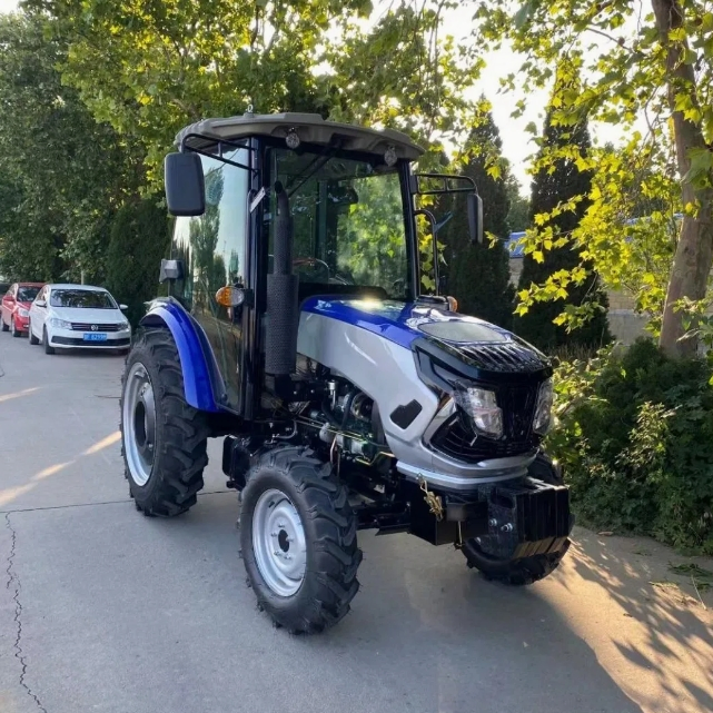 مصنع 50HP 80HP 100HP 120HP 4WD محرك كهربائي جرار عجلات جرار صغير حديقة جرار زراعي مزرعة صغيرة جرار مع كابينة