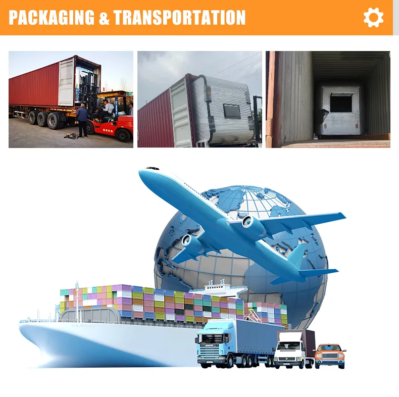 التغليف والشحن