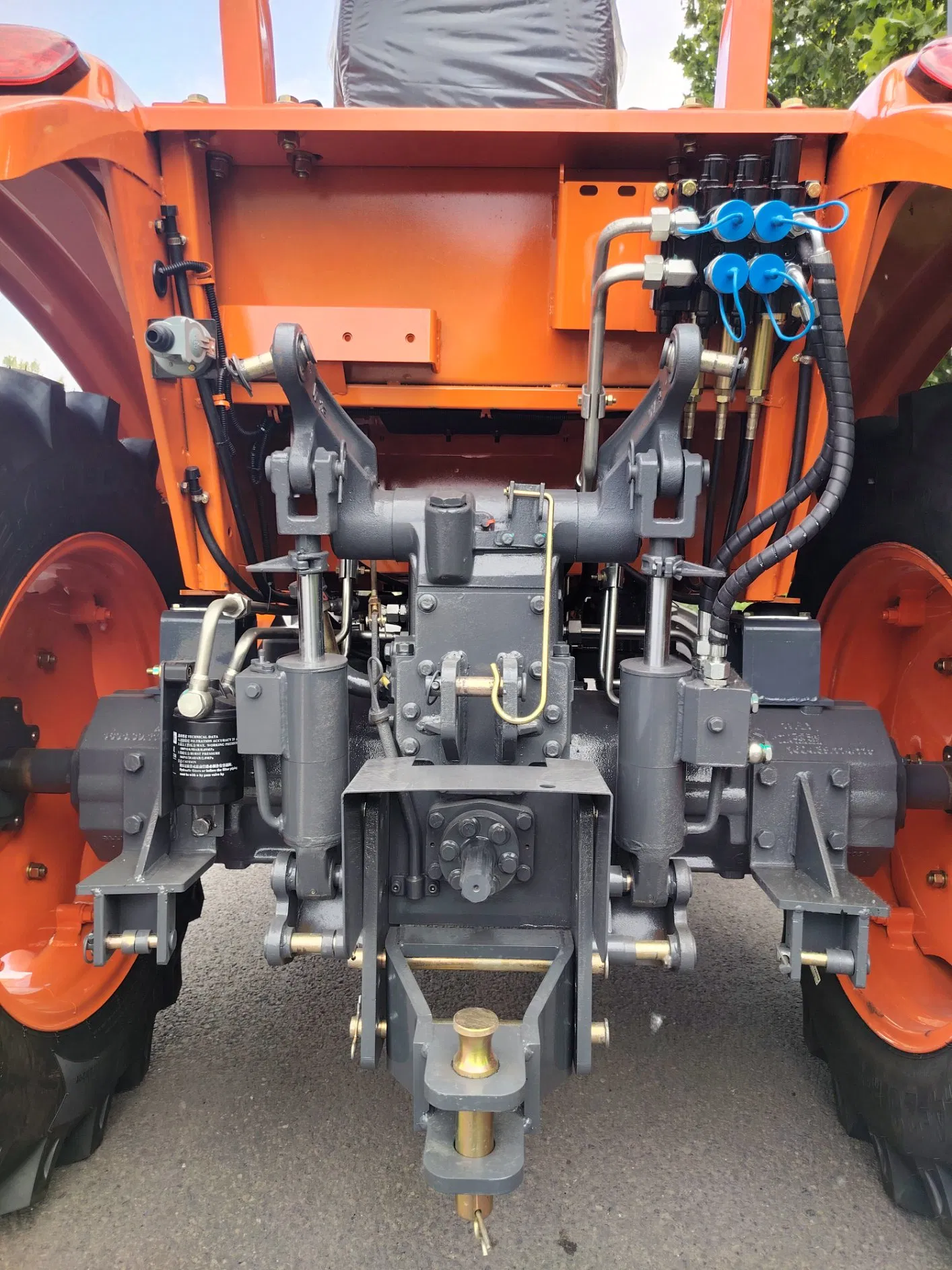 سعر المصنع 50HP جرار زراعي عالي الأداء مع مظلة شمسية (CE/ISO/E-MARK)