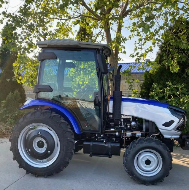 مصنع 50HP 80HP 100HP 120HP 4WD محرك كهربائي جرار عجلات جرار صغير حديقة جرار زراعي مزرعة صغيرة جرار مع كابينة