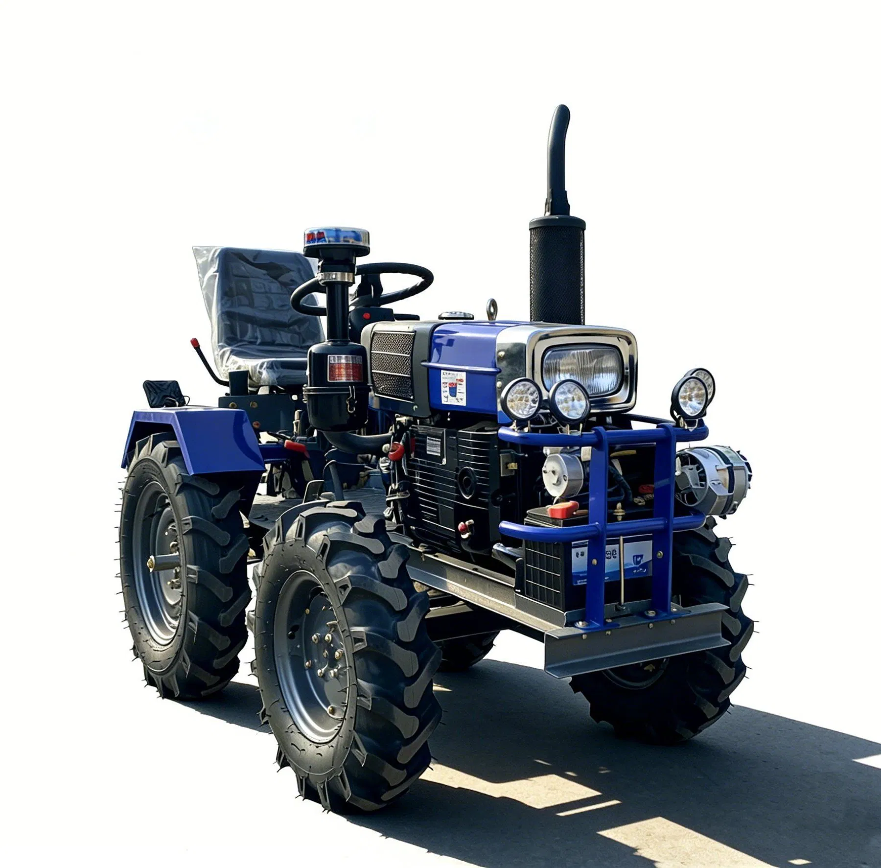 جرار صغير جرار ميني 12HP 18HP 6f+2r جرار زراعي بدء كهربائي بيع كبير آلة زراعية عالية الجودة