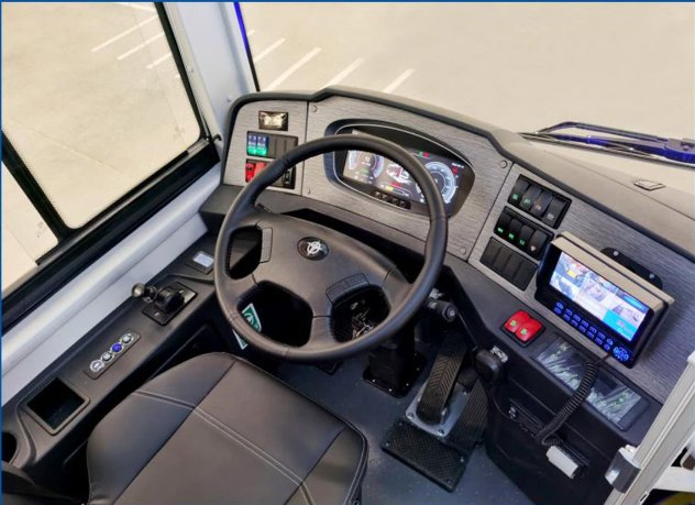حافلات النقل العام الكهربائية الجديدة حافلات الطاقة الجديدة 4X4 حافلات
