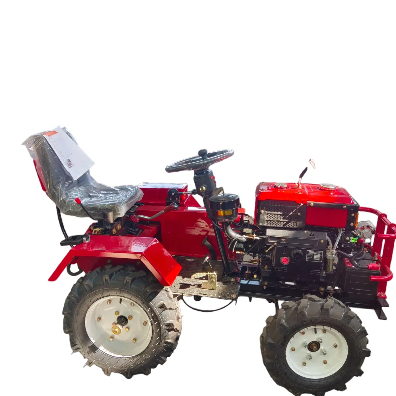 جرار صغير E-Start بمحرك 12HP 15HP لأوكرانيا روسيا