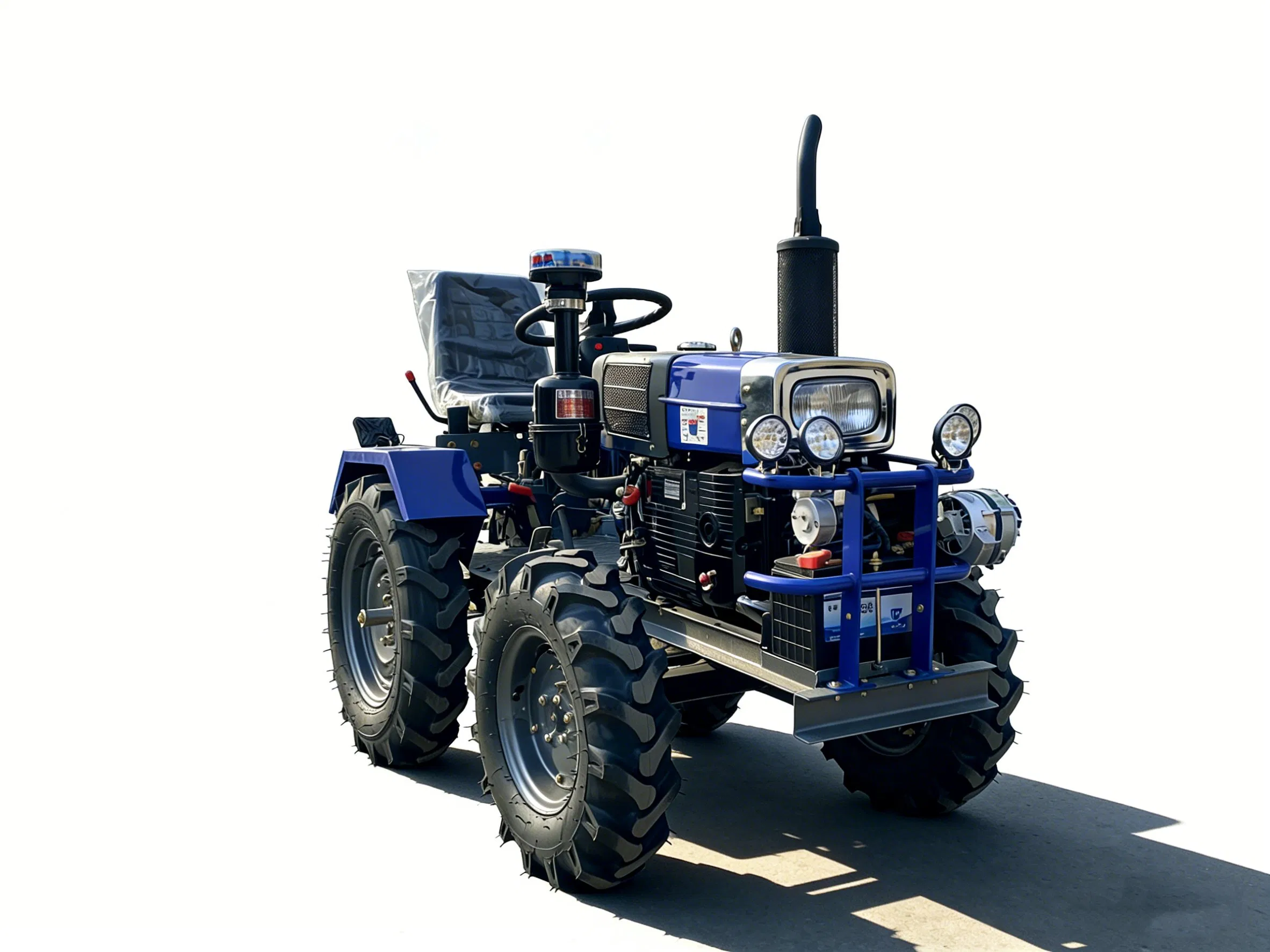 جرار صغير جرار ميني 12HP 18HP 6f+2r جرار زراعي بدء كهربائي بيع كبير آلة زراعية عالية الجودة