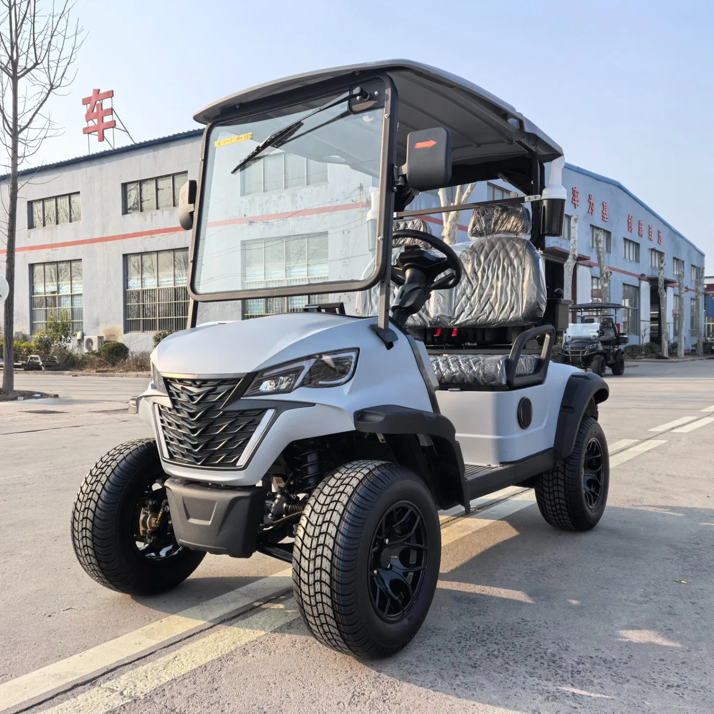 Electric Golf Cart Flatbed Cargo Golf Buggy for Maintenance, Luggage &amp; Equipment Transport