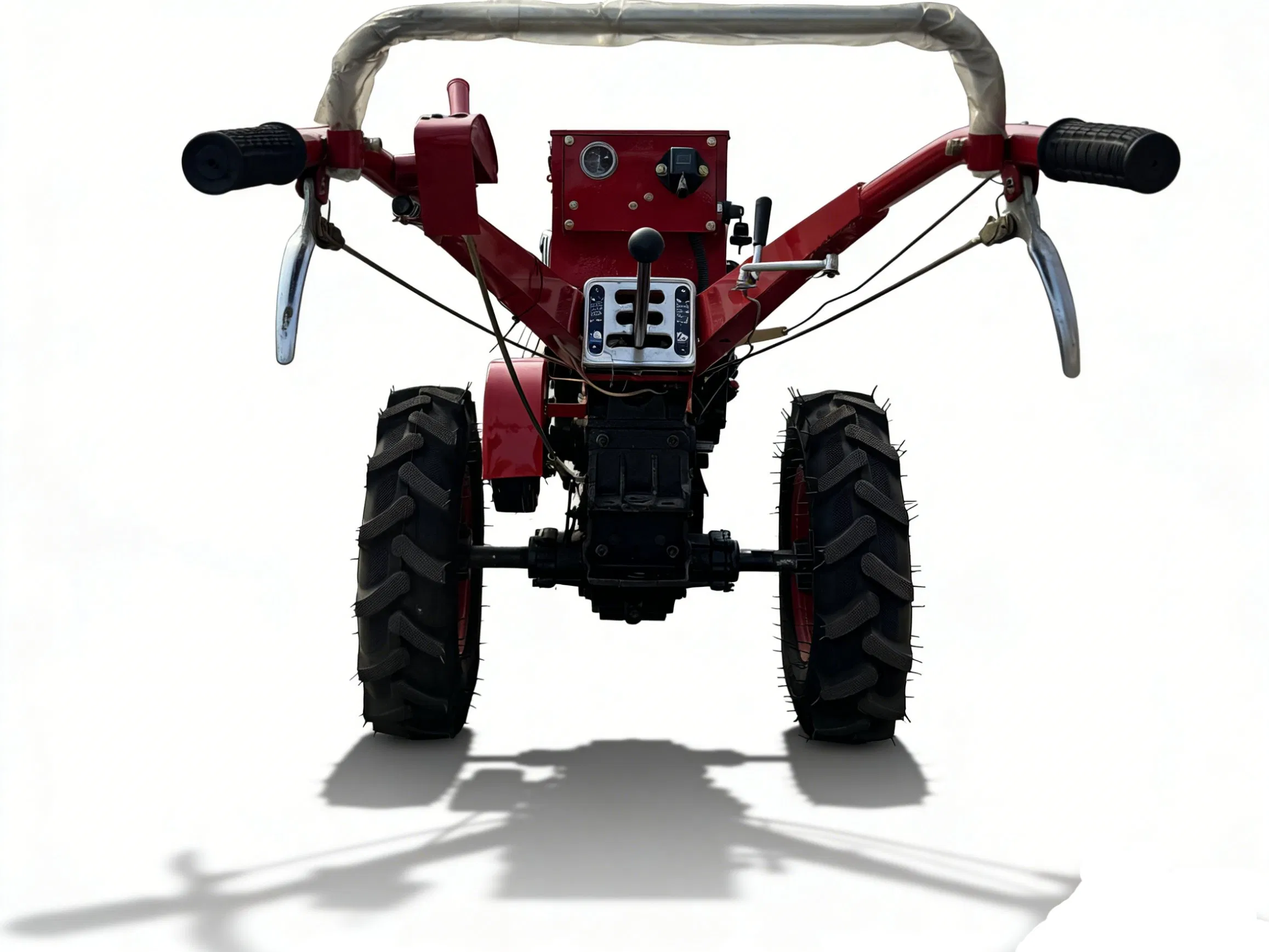 جرار مشي قوة 8HP 10HP 12HP 15 حصان 18HP 20HP محراث جرار ذو عجلتين بدء كهربائي جرار يدوي